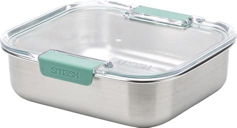 Smash Stainless Steel, Meal Box, Sage 